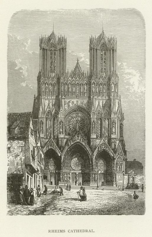 Katedra w Reims autorstwa American School