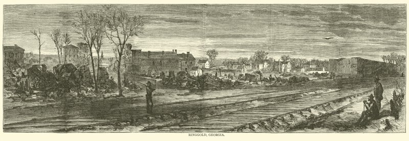 Ringgold, Gruzja, maj 1864 autorstwa American School