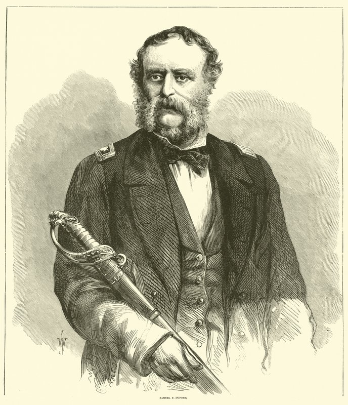 Samuel F Dupont, styczeń 1863 autorstwa American School