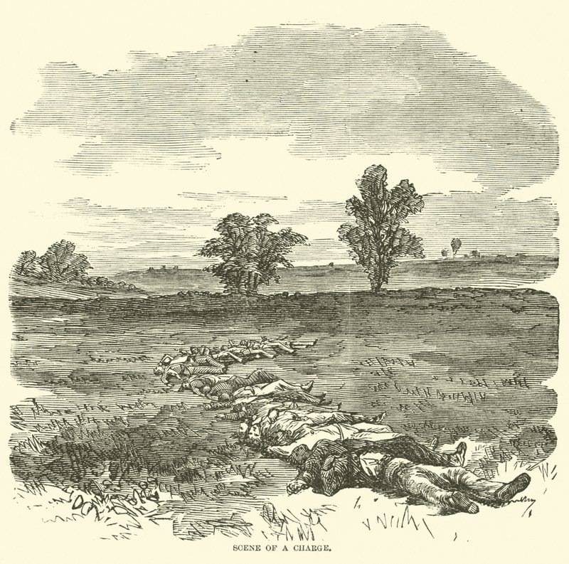 Scena oskarżenia, wrzesień 1862 autorstwa American School
