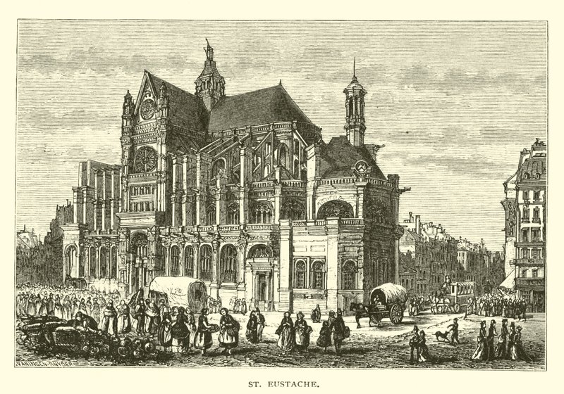 Św. Eustache autorstwa American School