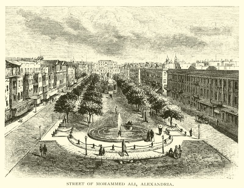 Ulica Mohammeda Alego, Aleksandria autorstwa American School