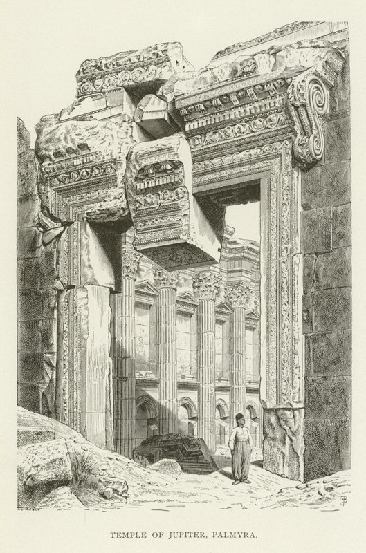 Świątynia Jowisza, Palmyra autorstwa American School