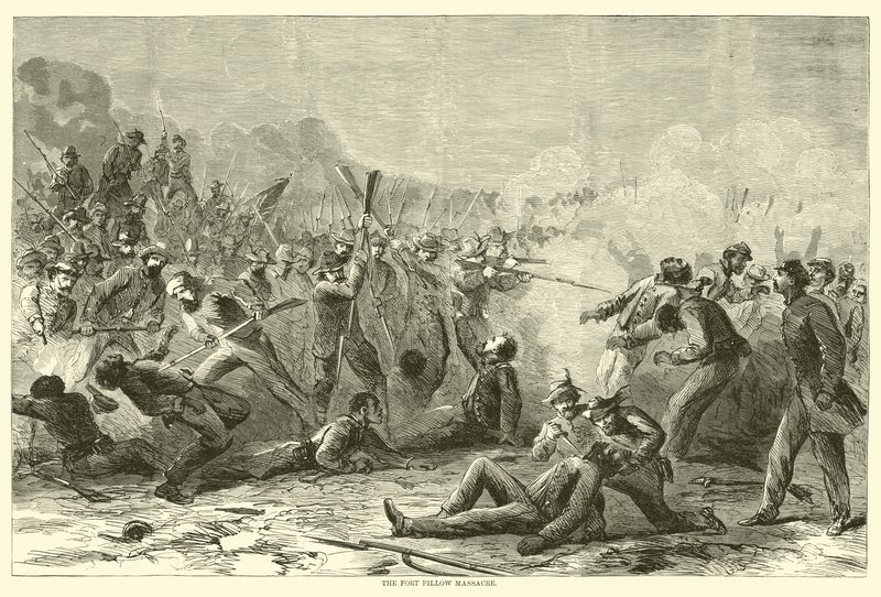 Masakra poduszkowa w Forcie, kwiecień 1864 r. autorstwa American School
