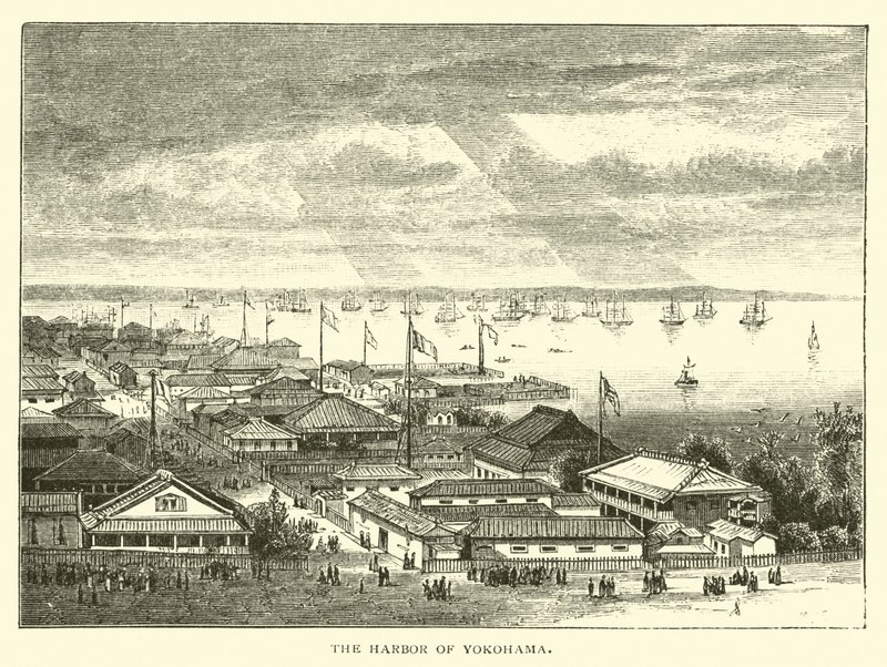 Port Jokohama autorstwa American School