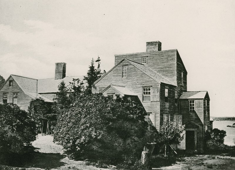 Rezydencja Wentworthów (fotograwiura) autorstwa American School