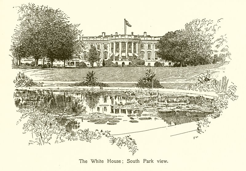 Biały Dom; Widok na South Park autorstwa American School