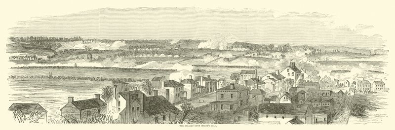 Atak na Maryes Hill, grudzień 1862 r. autorstwa American School