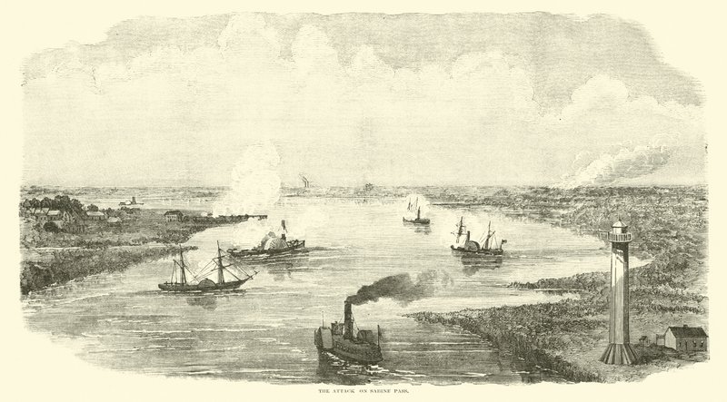 Atak na przełęcz Sabine, listopad 1863 autorstwa American School