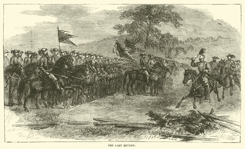 Ostatni przegląd, kwiecień 1865 autorstwa American School