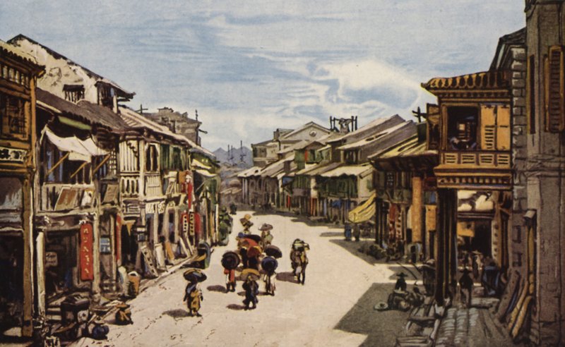 Rodzima dzielnica Hongkongu (kolor lito) autorstwa American School