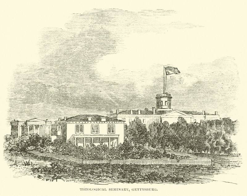 Seminarium Teologiczne, Gettysburg, lipiec 1863 autorstwa American School