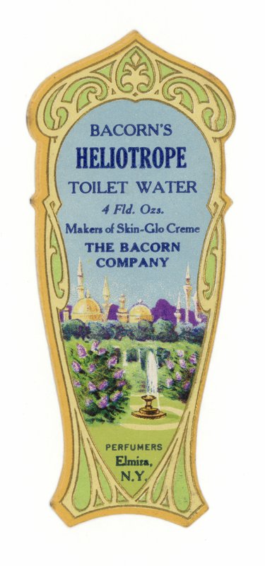 Etykieta wody toaletowej, Heliotrop autorstwa American School