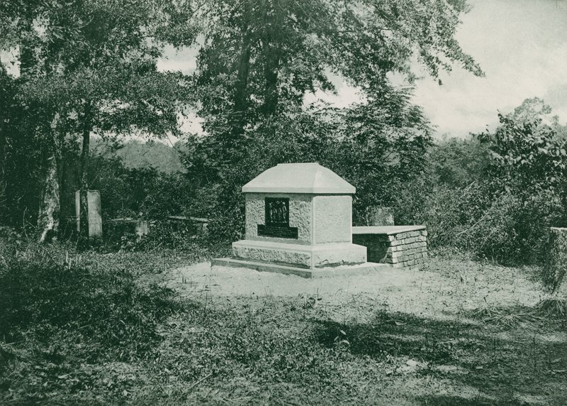 Grób generała Mariona (fotograwiura) autorstwa American School