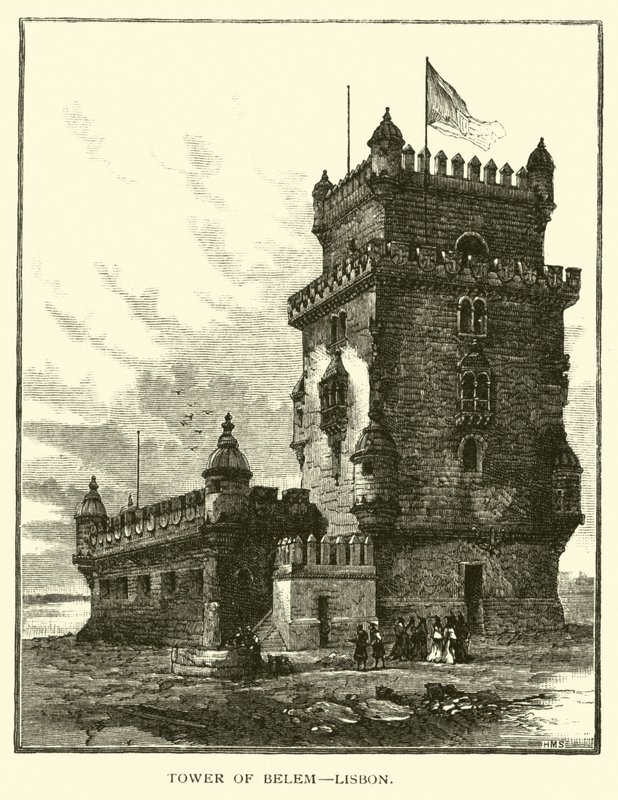 Wieża Belem, Lizbona autorstwa American School