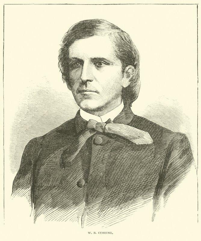 WB Cushing, październik 1864 autorstwa American School
