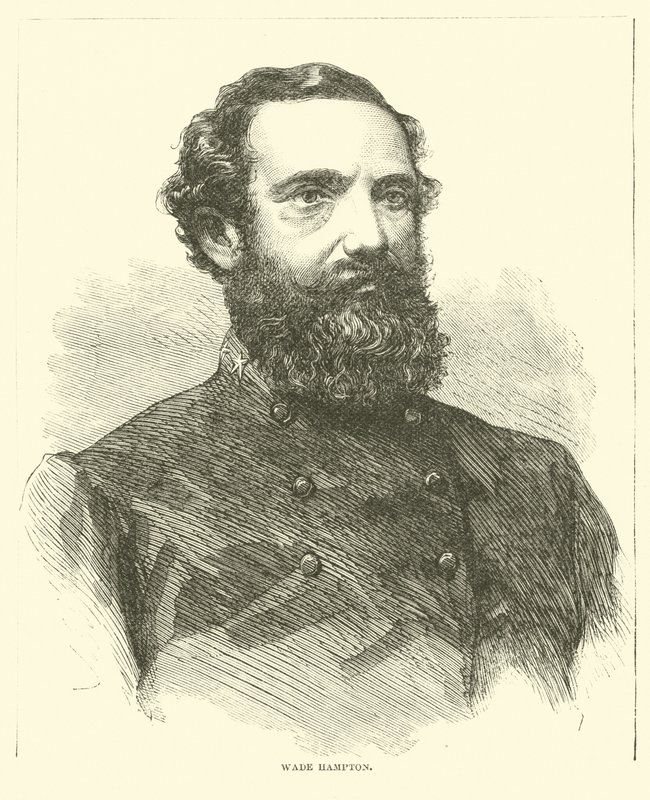 Wade Hampton, luty 1865 autorstwa American School