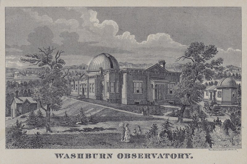 Obserwatorium Washburn, Madison, Wisconsin, USA (lito) autorstwa American School
