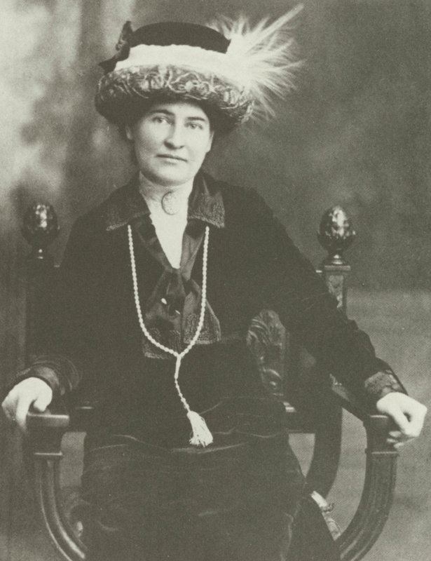 Willa Cather, ok. 1910 r. (rycina) autorstwa American School