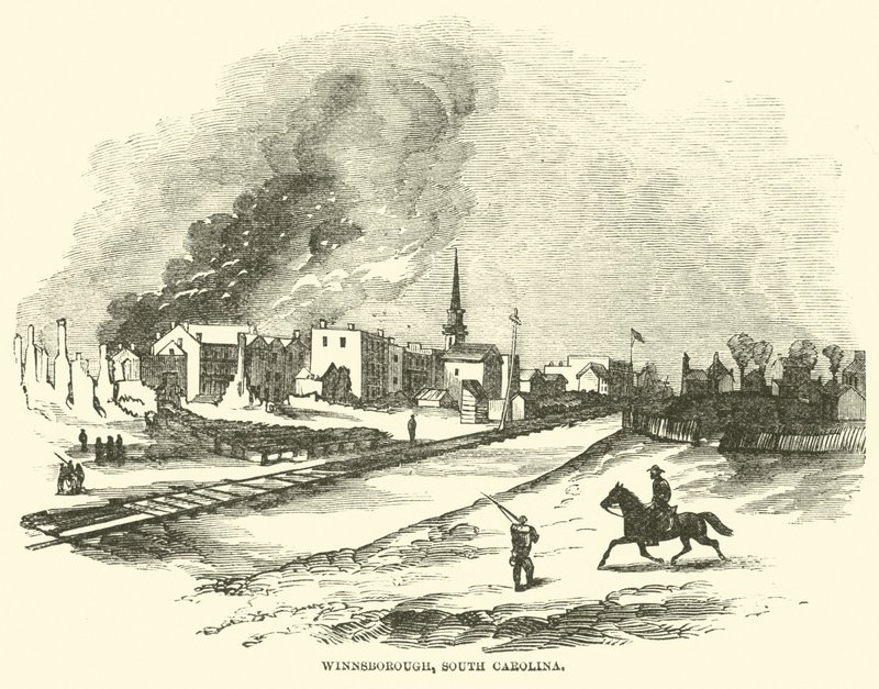 Winnsborough, Karolina Południowa, luty 1865 autorstwa American School