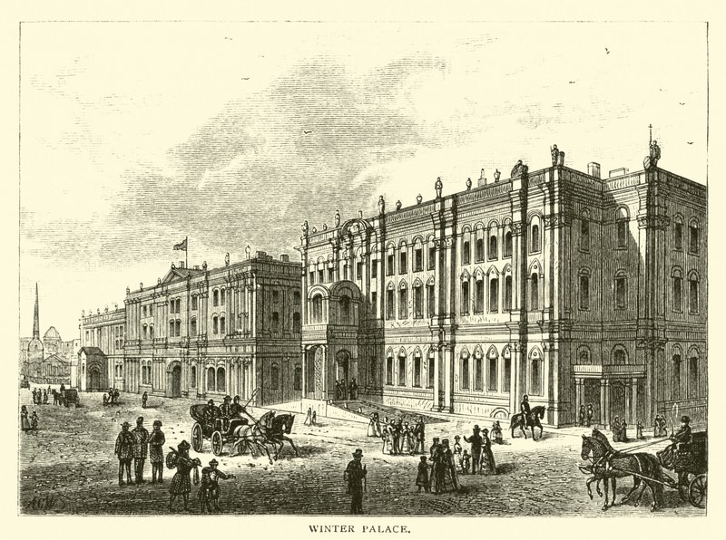 Zimowy pałac autorstwa American School