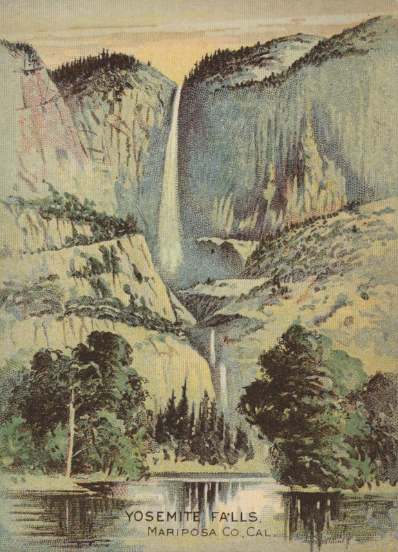 Wodospad Yosemite autorstwa American School