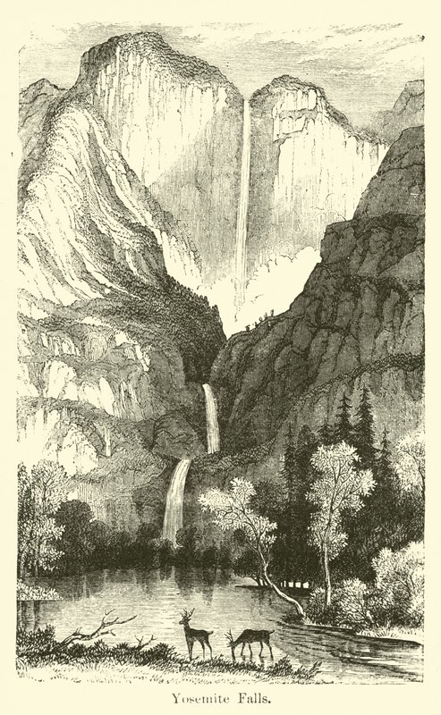 Wodospad Yosemite autorstwa American School