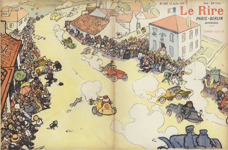 Ilustracja do Le Rire autorstwa Andre Devambez