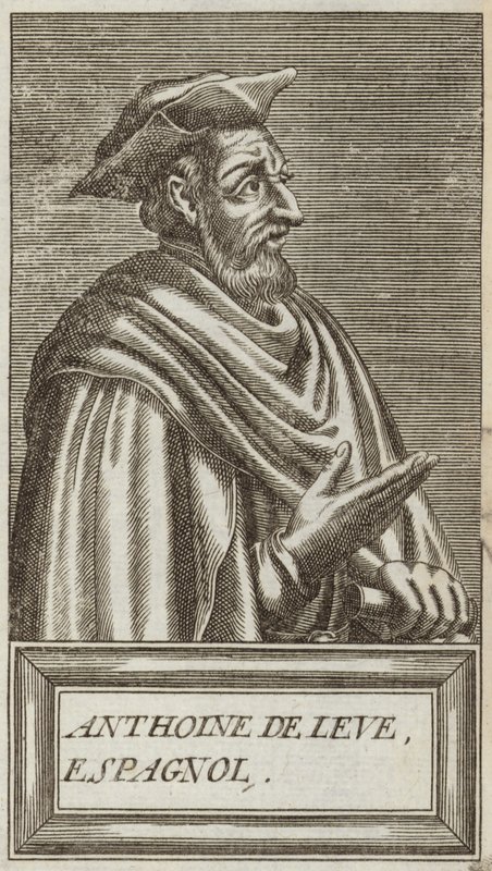 Antoniego de Leve autorstwa Andre Thevet