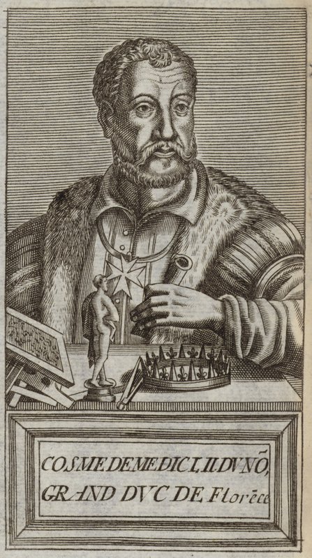 Cosimo di Giovanni degli Medici autorstwa Andre Thevet