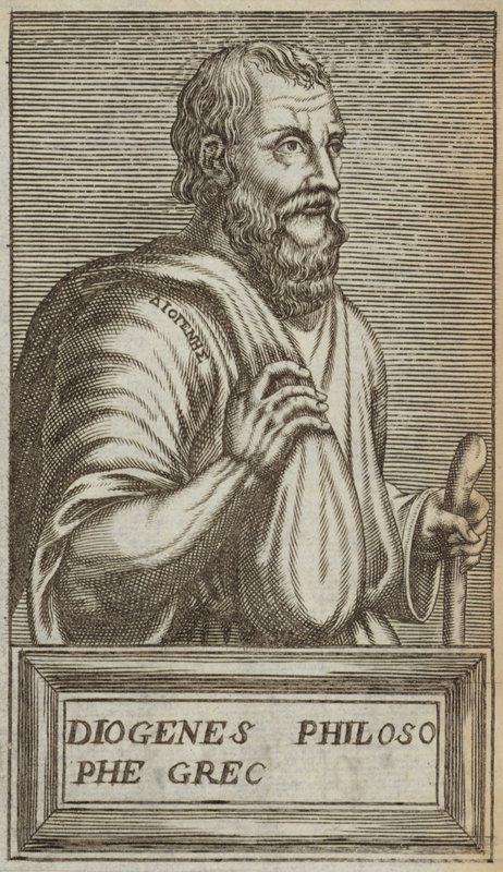 Diogenes z Synopy autorstwa Andre Thevet