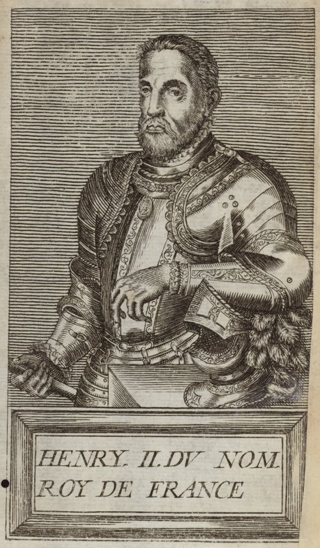 Henryk II z Francji autorstwa Andre Thevet