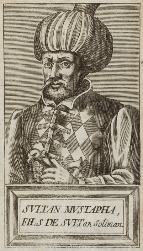 Mustafa I Deli autorstwa Andre Thevet