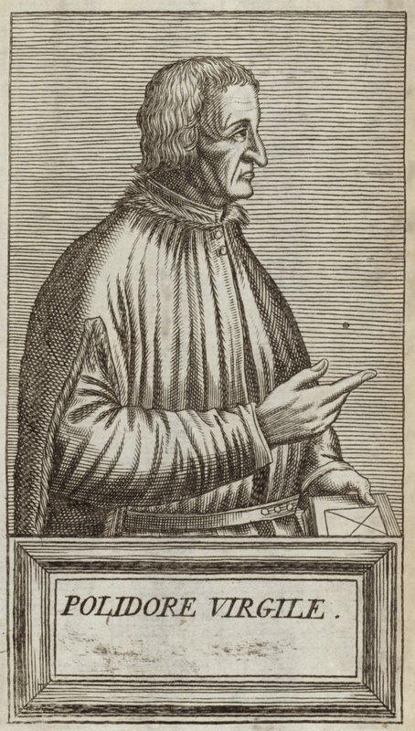 Polydore Vergil z Urbino autorstwa Andre Thevet