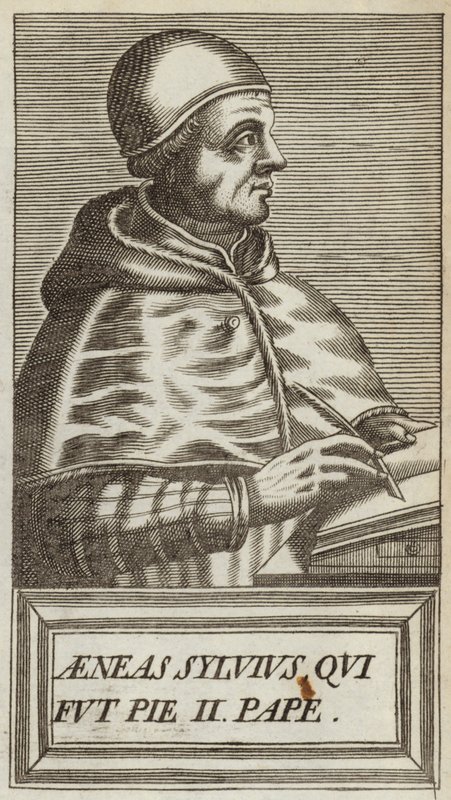 Papież Pius II autorstwa Andre Thevet