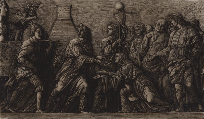 Triumf Scypiona autorstwa Andrea Mantegna