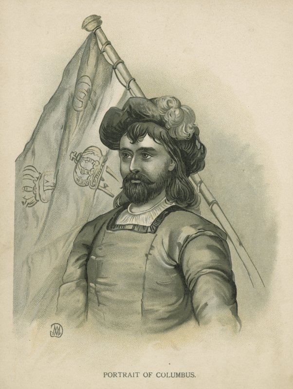 Krzysztof Kolumb (chromolitho) autorstwa Andrew Melrose