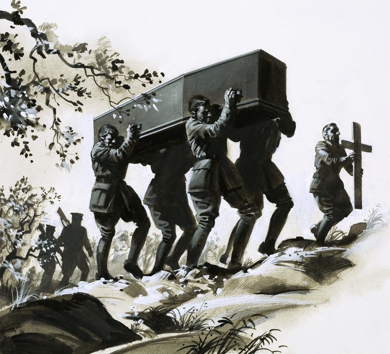 Rupert Brooke, uznany poeta pierwszej wojny światowej, zmarł w 1915 r. autorstwa Andrew Howat
