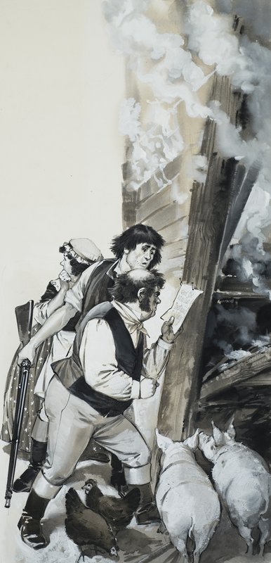 Mężczyźni ze świniami autorstwa Angus McBride