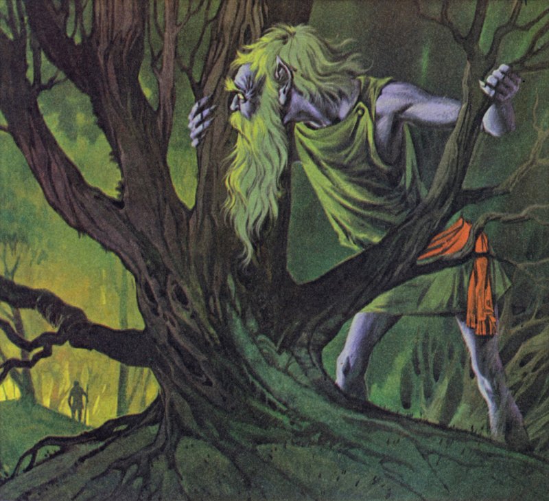 The Leshy (kolorowa litografia) autorstwa Angus McBride