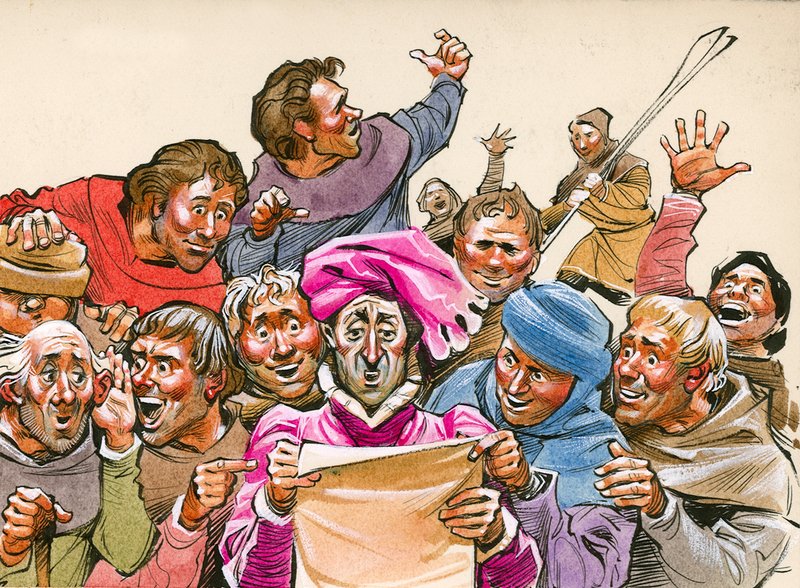 Watermen of Bewdley autorstwa Angus McBride