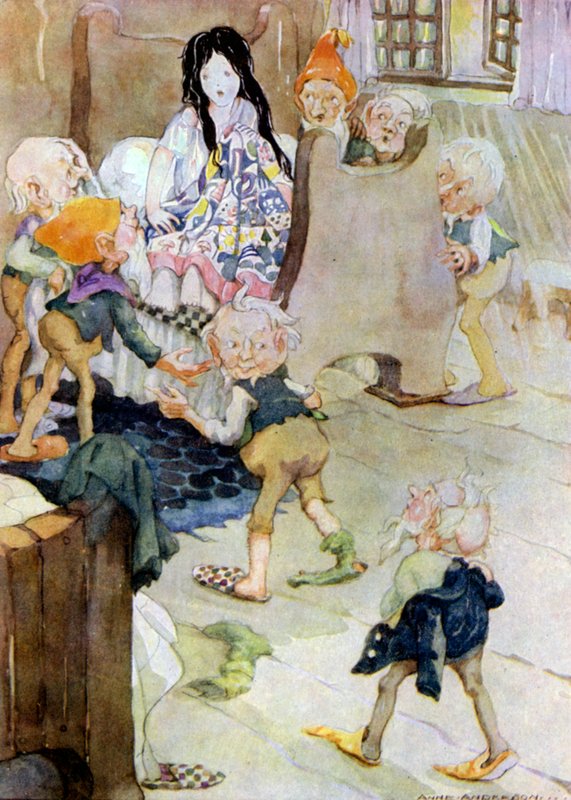 Mała Śnieżka autorstwa Anne after Anderson