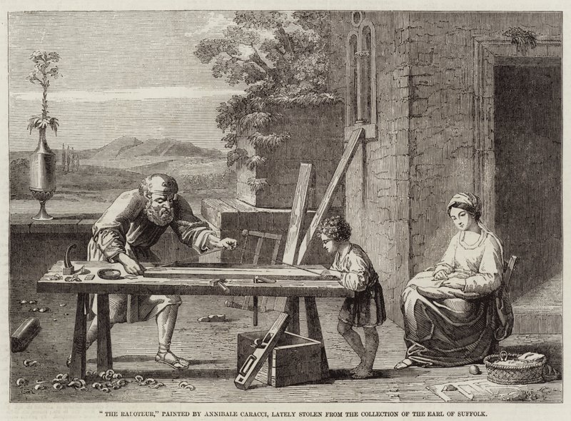 Raboteur autorstwa Annibale Carracci