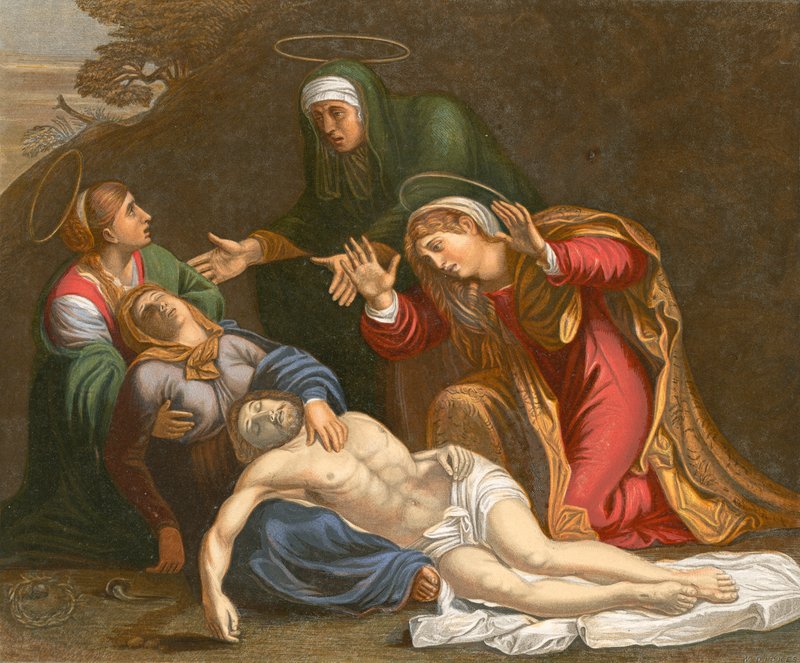 Trzy Marie autorstwa Annibale Carracci