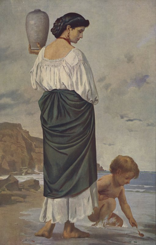 Nośnik wody (obraz olejny) autorstwa Anselm Feuerbach