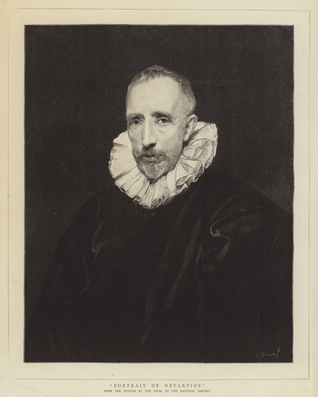 Portret Gevartiusa autorstwa Anthony van Dyck