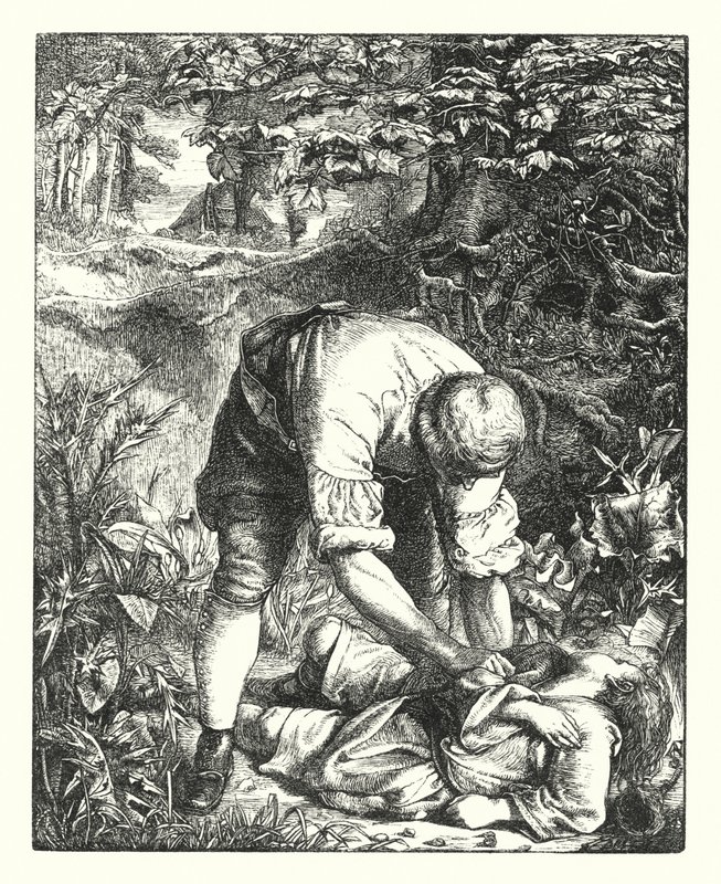 Podróż życia (grawerunek) autorstwa Anthony Frederick Augustus (after) Sandys