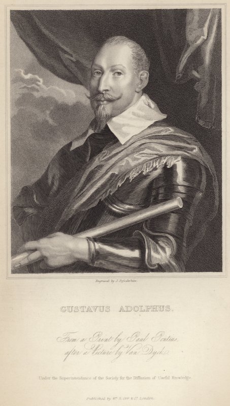 Gustavus Adolphus II of Sweden autorstwa Anthony van Dyck