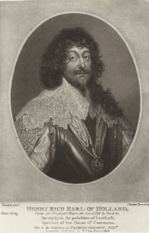 Henry Rich, hrabia Holandii autorstwa Anthony van Dyck