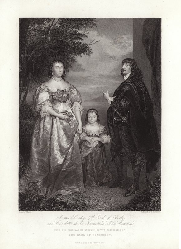 James Stanley autorstwa Anthony van Dyck